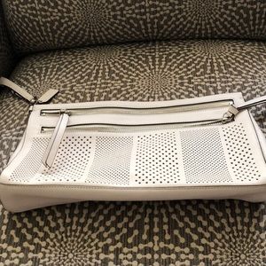 Brand new leather clutch